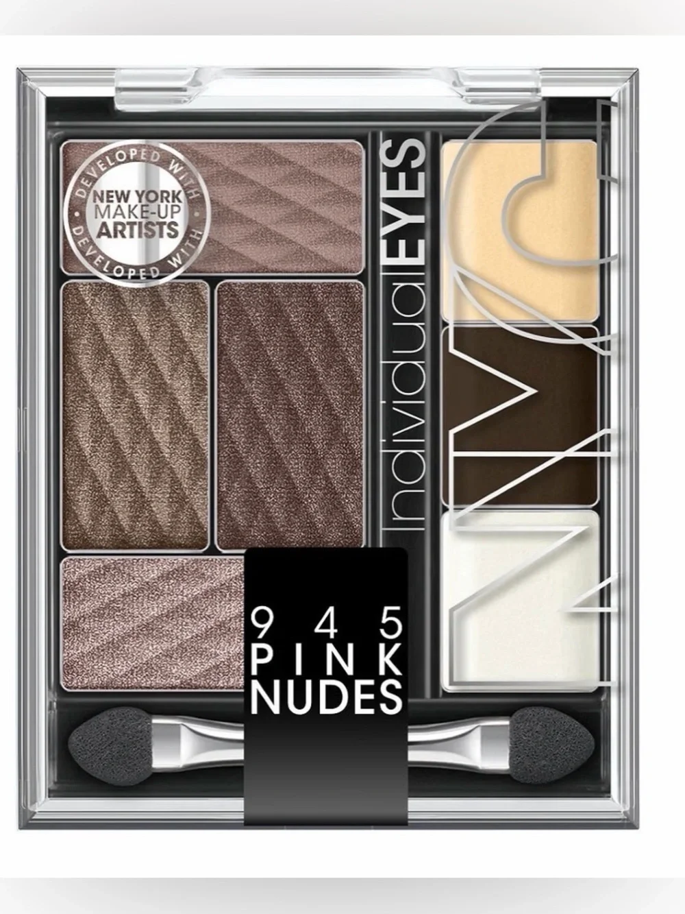 NYC Pink Nudes Eyeshadow Palette - 945 Pink Nudes